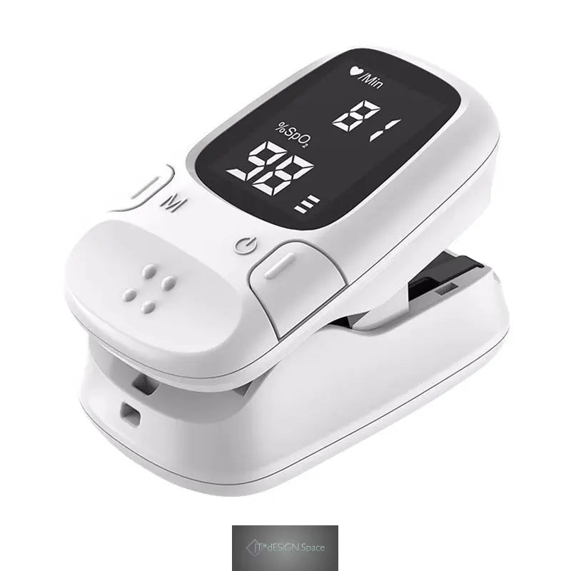 A2 Finger-Pulsoximeter mit LED-Display, Blutsauerstoff- & Herzfrequenzmessgerät für Senioren