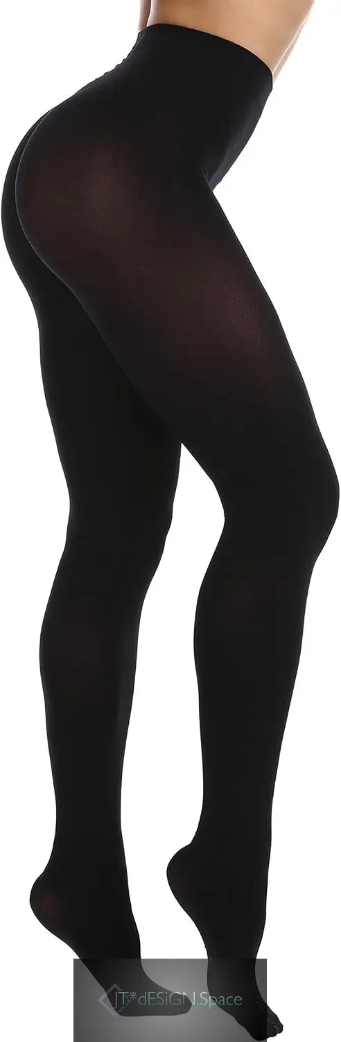 EVERSWE Damen 80 Den blickdichte Strumpfhose, Damen-Strumpfhose
