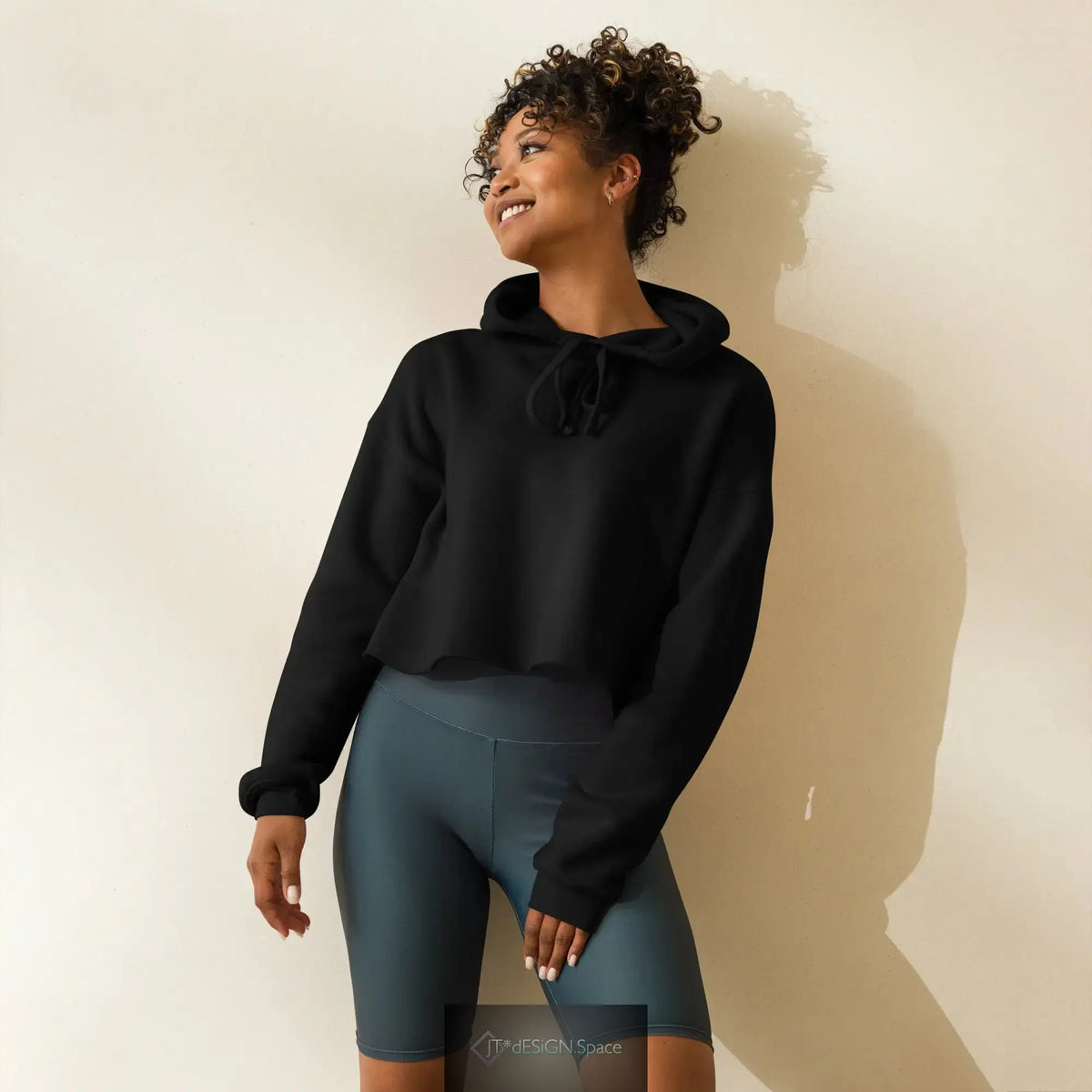 Crop Hoodie <JT*dS - JT*dESiGN.Space