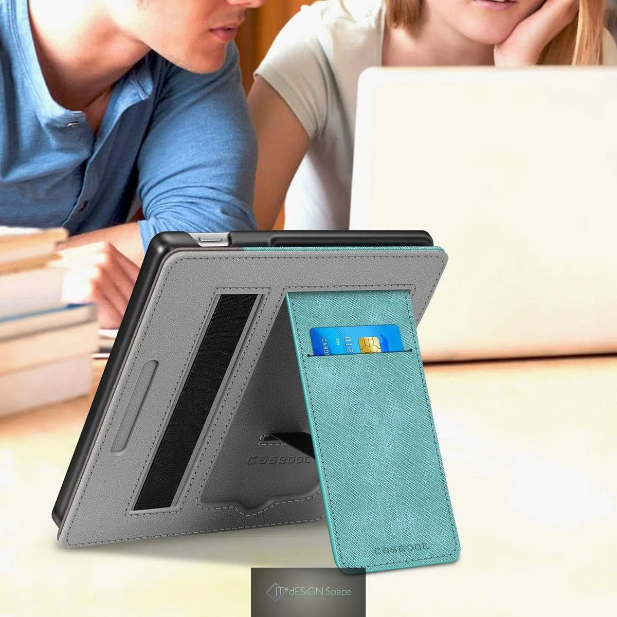Stand Case for 7" Kindle Oasis 10Th/9Th Gen 2019/2017, Turquoise