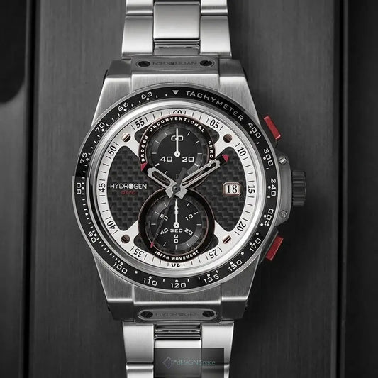 Otto Chrono Silver Bracelet Ruby Alcestis